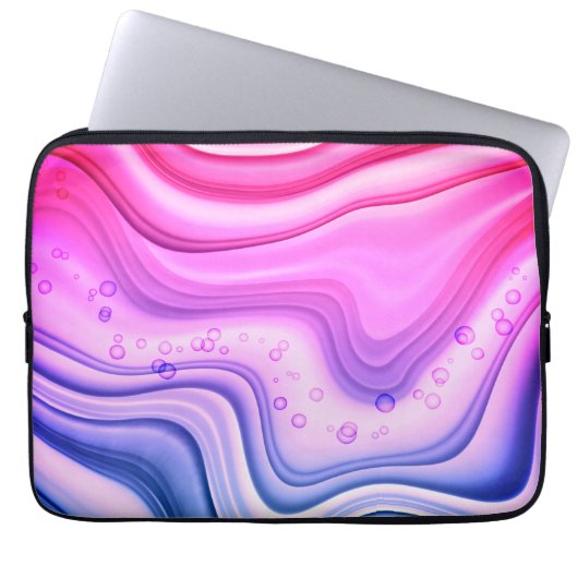 Alcohol Inkset Cotton Candy Digital Paper-40818 Laptopschutzhülle (Vorderseite)