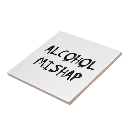 Alcohol Mishap Fliese (Seite)