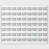 Alcohol Mishap Geschenkpapier (Flach)