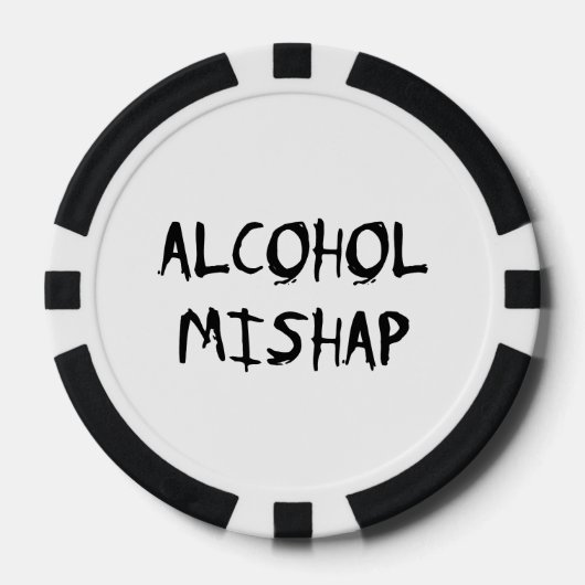 Alcohol Mishap Pokerchips (Vorderseite)