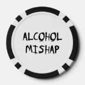 Alcohol Mishap Pokerchips (Rückseite)
