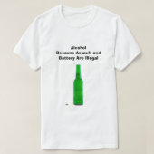 Alcohol T-Shirt (Design vorne)