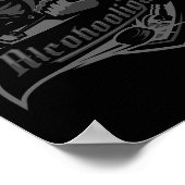Alcohooligans Blackout Edition All-Star-Eishockey Poster (Ecke)