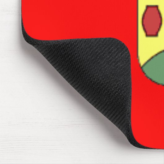 Alcorcón Flagge Mousepad (Ecke)