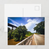 Alcovy Trestle Postkarte (Vorne/Hinten)