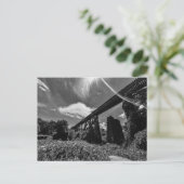 Alcovy Trestle Postkarte (Stehend Vorderseite)
