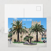 Alcudia, Mallorca Feiertagspostkarte (Vorne/Hinten)