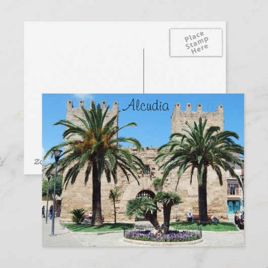 Alcudia, Mallorca Postkarte (Vorne/Hinten)