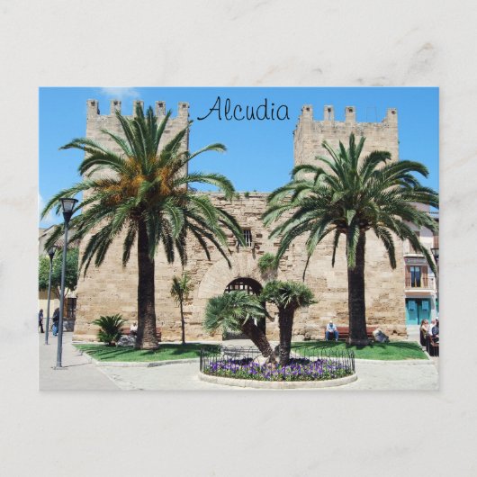 Alcudia, Mallorca Postkarte (Vorderseite)
