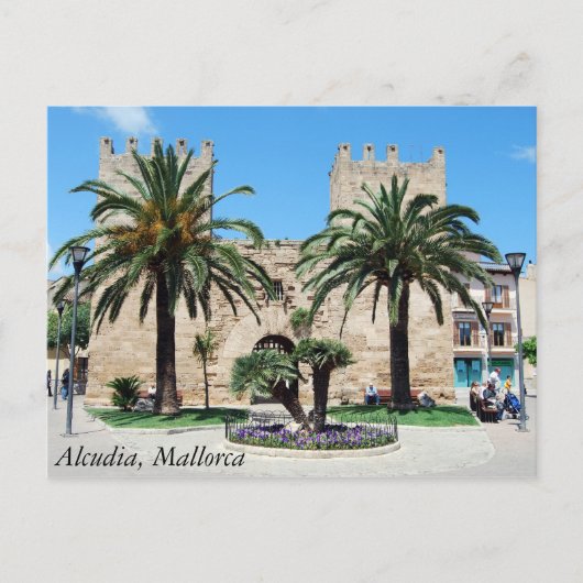Alcudia, Mallorca Postkarte (Vorderseite)