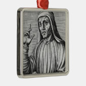 Alcuin von York Silbernes Ornament (Rechts)