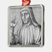 Alcuin von York Silbernes Ornament (Links)