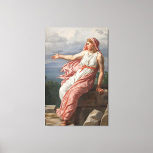 Alcyone's Farewell zu ihrem Ehemann, Berühmtes Gem Leinwanddruck