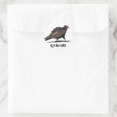 ALD BUZZARD RUNDER AUFKLEBER (Tasche)