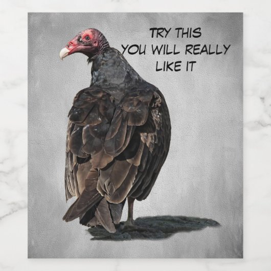 ALD BUZZARD WEINETIKETT (Einzelnes Label)