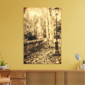 ALD-EFFEKT-FOTO auf Landschaftsbild auf Leinwand (Insitu (Wohnzimmer))