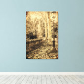 ALD-EFFEKT-FOTO auf Landschaftsbild auf Leinwand (Insitu (Holzboden))