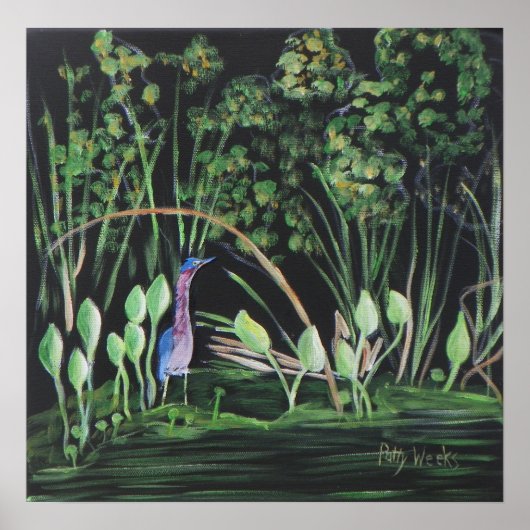 ALD FLORIDA WADING BIRD Poster (Vorne)