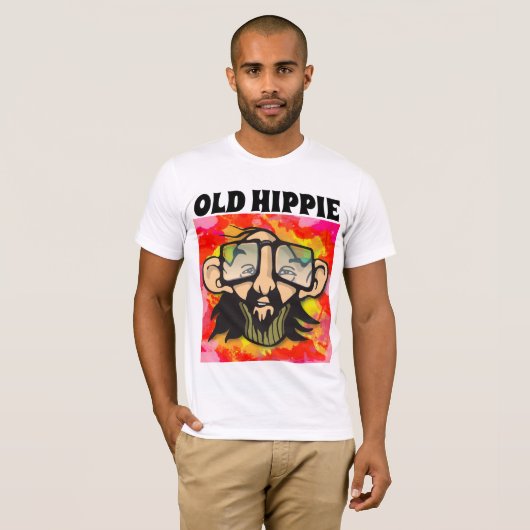 ALD HIPPIE MÄNNER T - SHIRT (Vorne ganz)