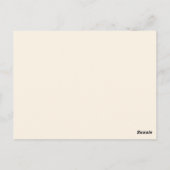 ALD LACE GRAY Wedding Tischnummer Card Empfang (Rückseite)