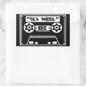 ALD-SKOOL-Aufkleber Rechteckiger Aufkleber (Tasche)