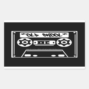 ALD-SKOOL-Aufkleber Rechteckiger Aufkleber