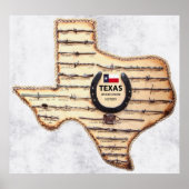 ALD WEST TEXAS BARBED WIRE POSTER (Vorne)