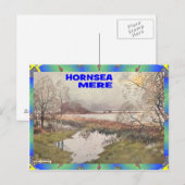 ALD YORKSHIRE - HORNSEA MERE POSTKARTE (Vorne/Hinten)
