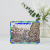 ALD YORKSHIRE - KNARESBOROUGH POSTKARTE (Stehend Vorderseite)