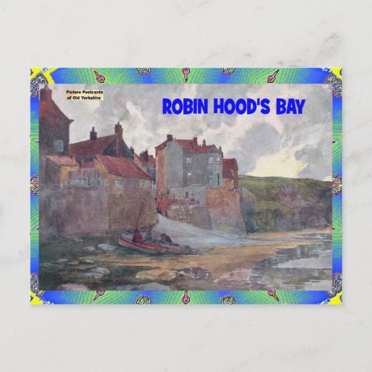 ALD YORKSHIRE - ROBIN HOOD'S BAY POSTKARTE (Vorderseite)