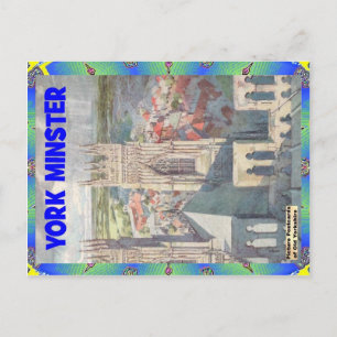 ALD YORKSHIRE - YORK MINSTER POSTKARTE