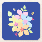 Alda Rechteckiger Pappuntersetzer (Vorderseite)