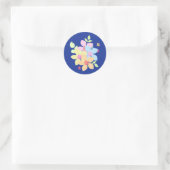 Alda Runder Aufkleber (Tasche)