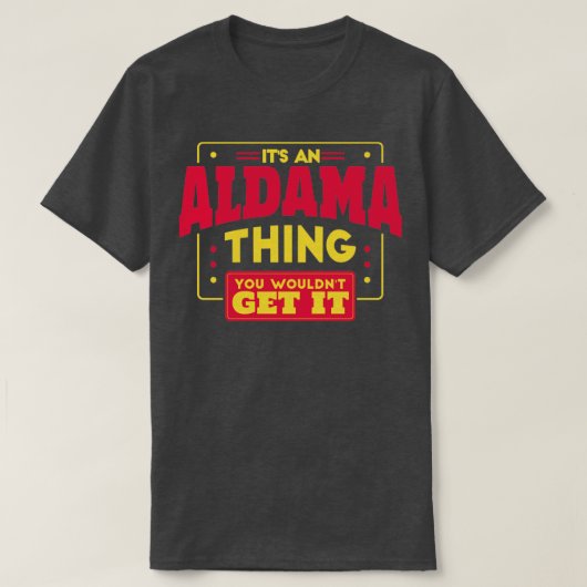 Aldama T-Shirt (Design vorne)
