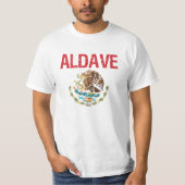 Aldave Familienname T-Shirt (Vorderseite)