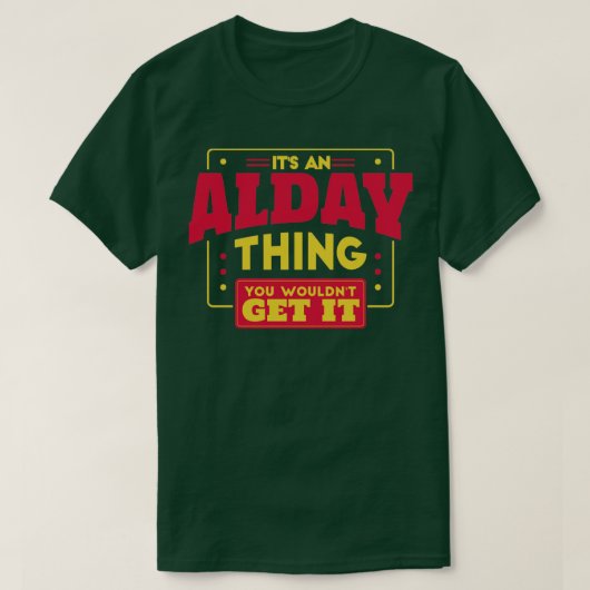 Alday T-Shirt (Design vorne)
