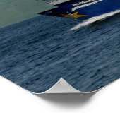 Aldebaran, Fishing Trawler im niederländischen Haf Poster (Ecke)