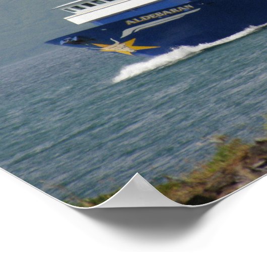 Aldebaran, Fishing Trawler im niederländischen Haf Poster (Ecke)