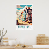 Aldeburgh England Travel Poster Vintage Ski (Küche)