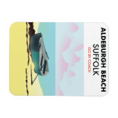 Aldeburgh Strand Suffolk Magnet (Horizontal)