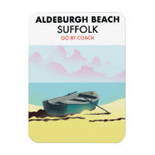 Aldeburgh Strand Suffolk Magnet (Vertikal)