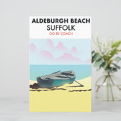 Aldeburgh Strand Suffolk Poster (Stehend Vorderseite)