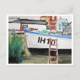 Aldeburgh, Suffolk Landschaft – Küstenkunst Postkarte