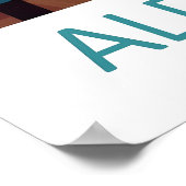 Aldeburgh Vintage Travel Poster Ski National Park (Ecke)