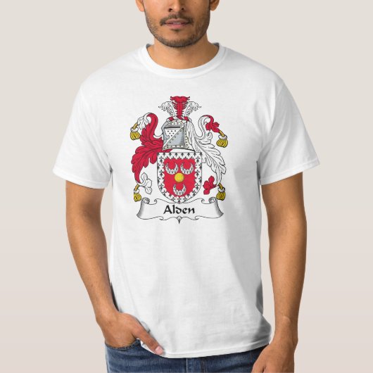 Alden-Familienwappen T-Shirt (Vorderseite)