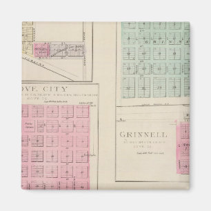 Alden, Gove City, Grinnell, Buffalo Park, Kansas Magnet