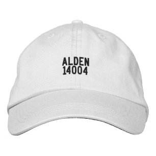 Alden New York Hat Bestickte Baseballkappe