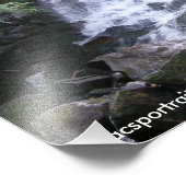 Alder Falls Fotodruck (Ecke)