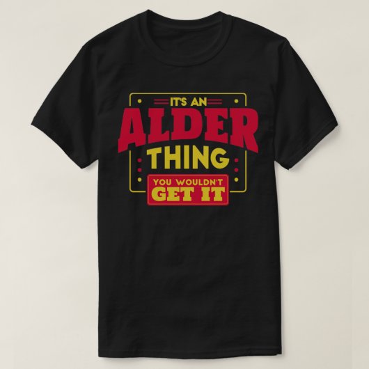 Alder T-Shirt (Design vorne)