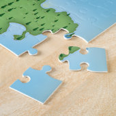 Alderney Bailiwick of Guernsey United Kingdom Map Puzzle (Seite)